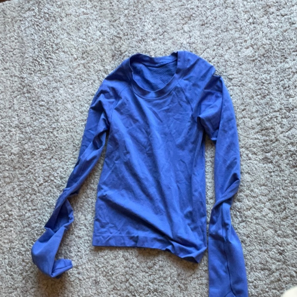 Blue swiftly tech top size 0💙